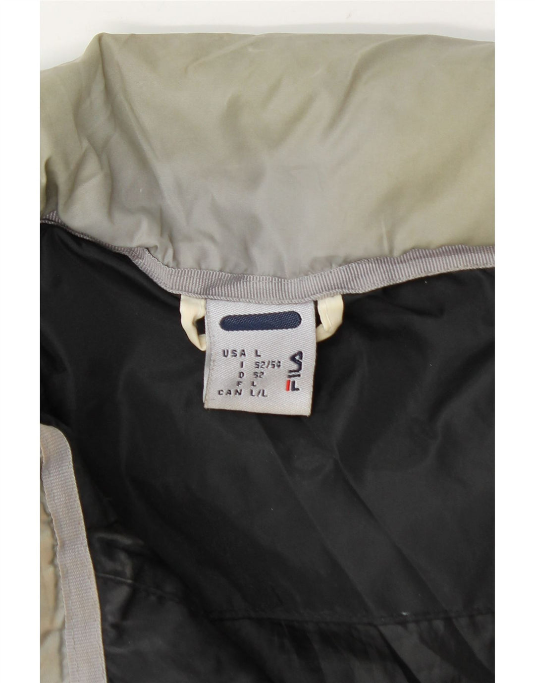 Fila muška podstavljena jakna UK 40 Large Black Colourblock najlon