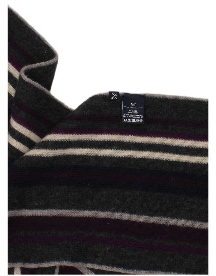 Crew Clothing Muški pravokutni šal Klasična raznobojna prugasta veličina jedne veličine