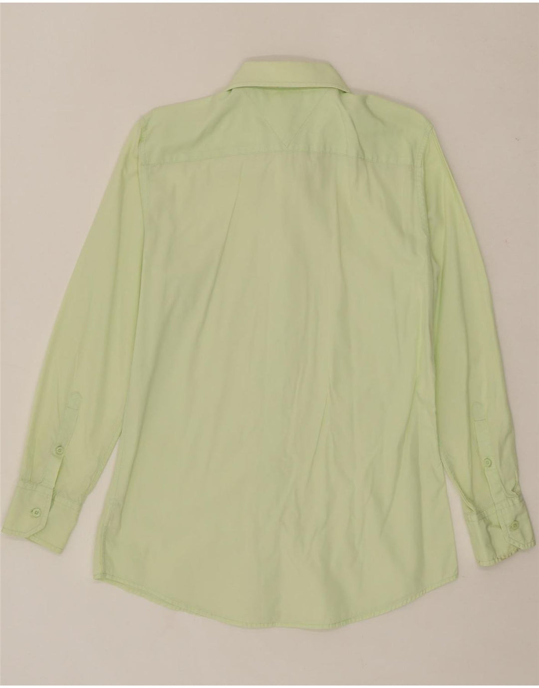 TOMMY HILFIGER Womens Shirt US 10 Large Green Cotton Vintage Tommy Hilfiger and Second-Hand Tommy Hilfiger from Messina Hembry 