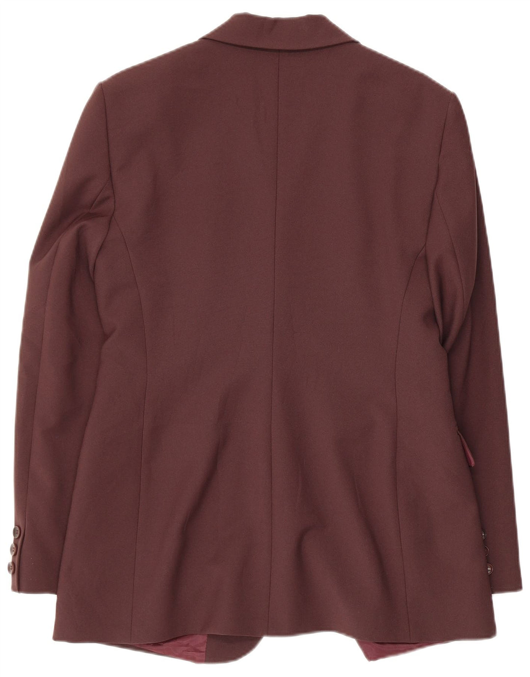 Sisley Ženska jakna sa 3 gumba IT 46 veliki kestenjasti poliester