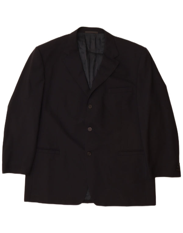 VERSACE muška klasična jakna s 3 gumba UK 42 XL tamnoplava