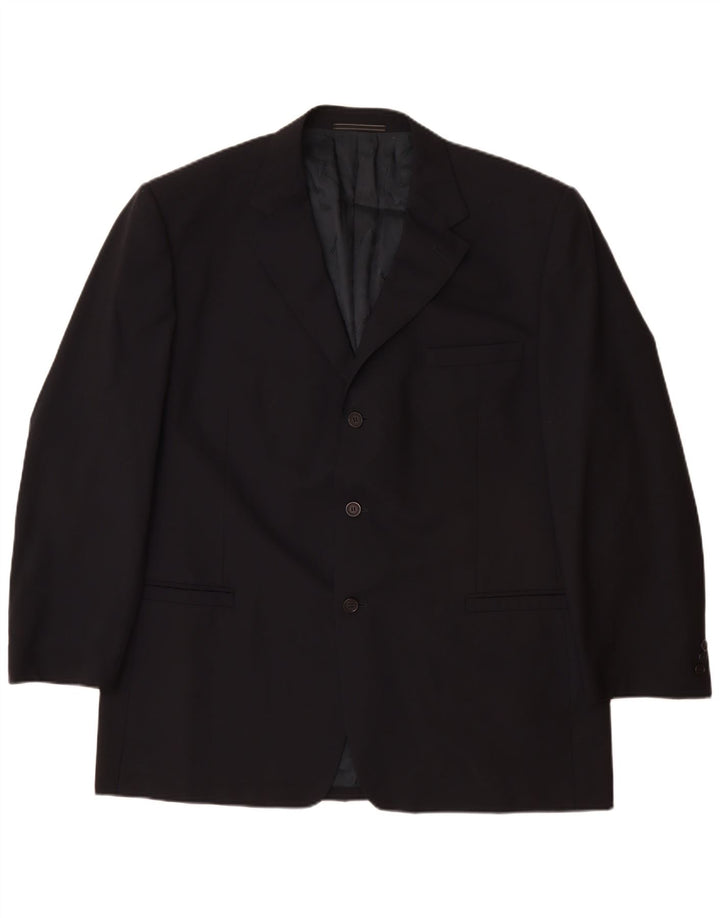 VERSACE muška klasična jakna s 3 gumba UK 42 XL tamnoplava