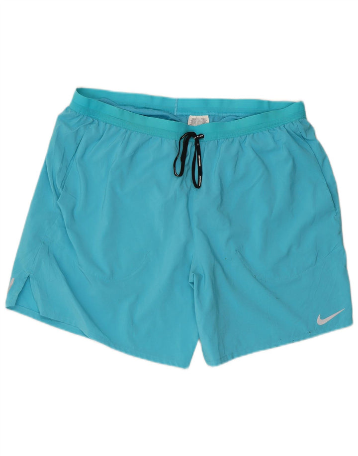 Nike muške Dri Fit sportske kratke hlače XL plavi poliester