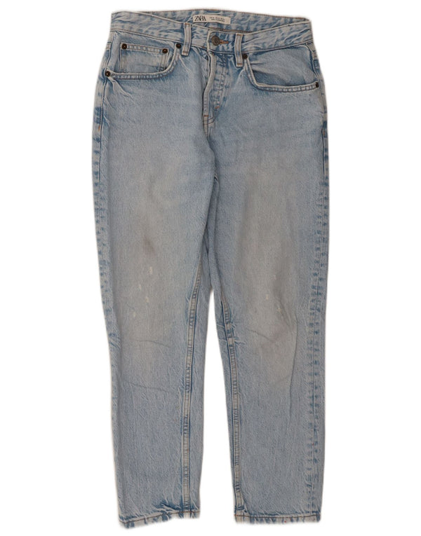 Zara Mens Slim Jeans EU 36 XS W29 L26 Blue Cotton
