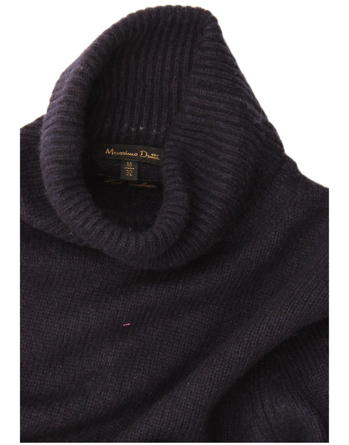 Massimo Dutti ženski pulover s rol izrezom UK 12 srednje tamnoplava