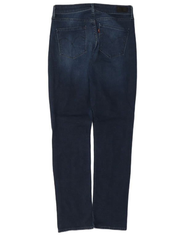 Levi's ženske demi curve uske traperice srednjeg rasta W28 L32 tamnoplavi pamuk