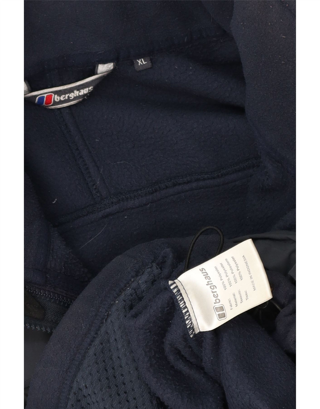 Berghaus muška jakna vjetrovka UK 42 XL tamnoplavi poliester
