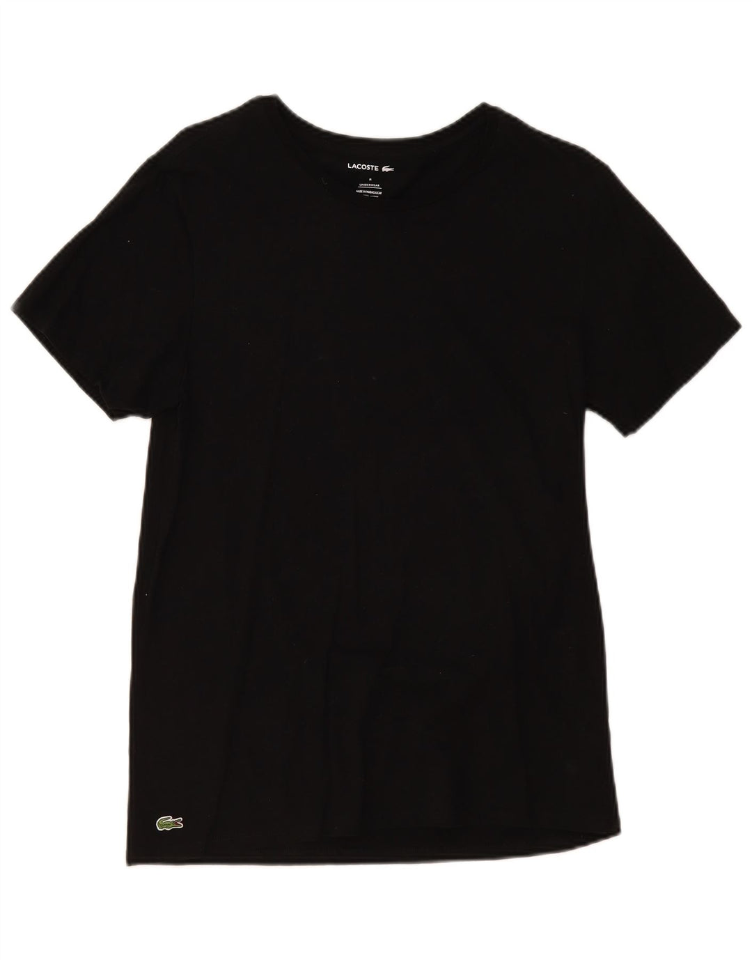 Lacoste ženska majica kratkih rukava UK 14 srednje crni pamuk