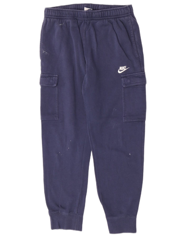 Nike muške kargo trenirke, srednje plave pamučne hlače