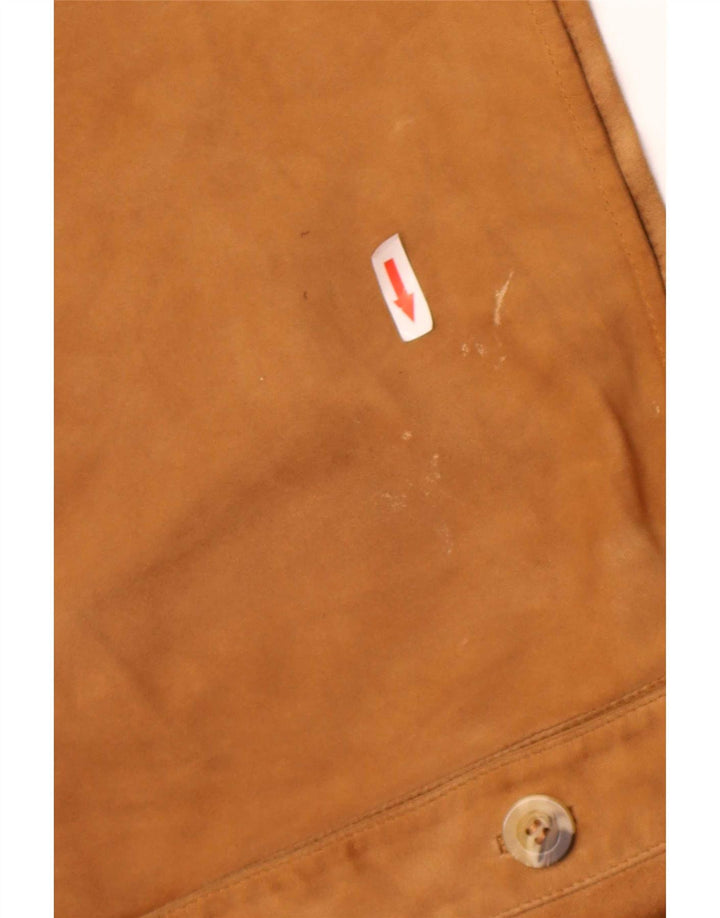 Vintage ženska antilop jakna IT 42 Medium Beige Leather