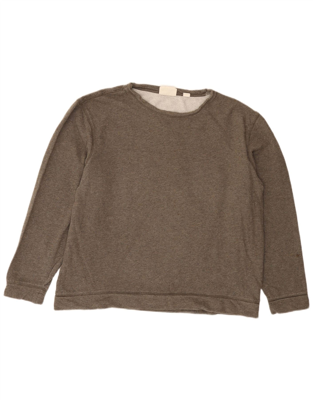 DKNY Womens Sweatshirt Jumper UK 20 2XL Grey Cotton