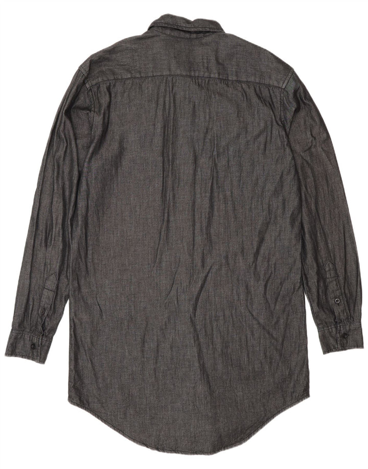 Zara muška duga košulja Large Grey Pamuk
