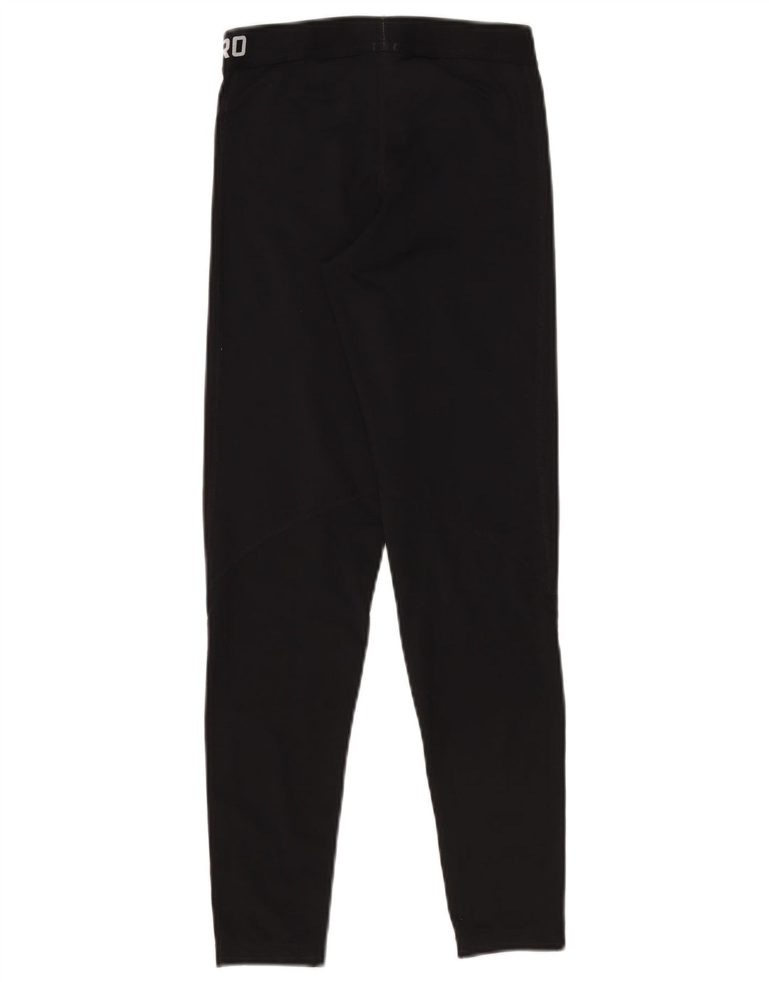 Nike Ženske Dri Fit Graphic Leggings UK 12 Srednje crni poliester