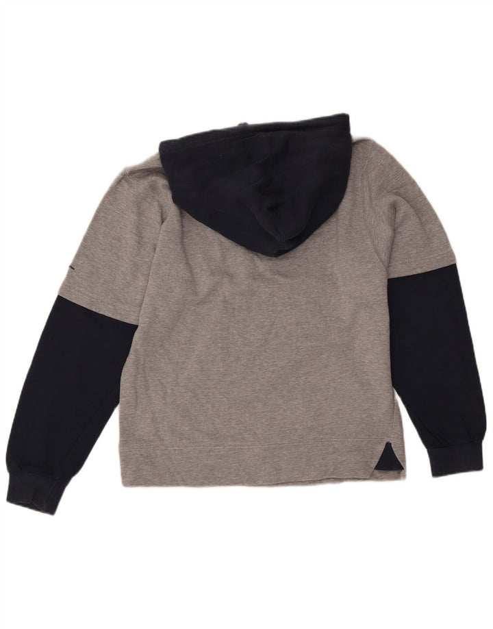 Champion Alabama Graphic majica s kapuljačom Mali sivi pamuk u blokovima boja