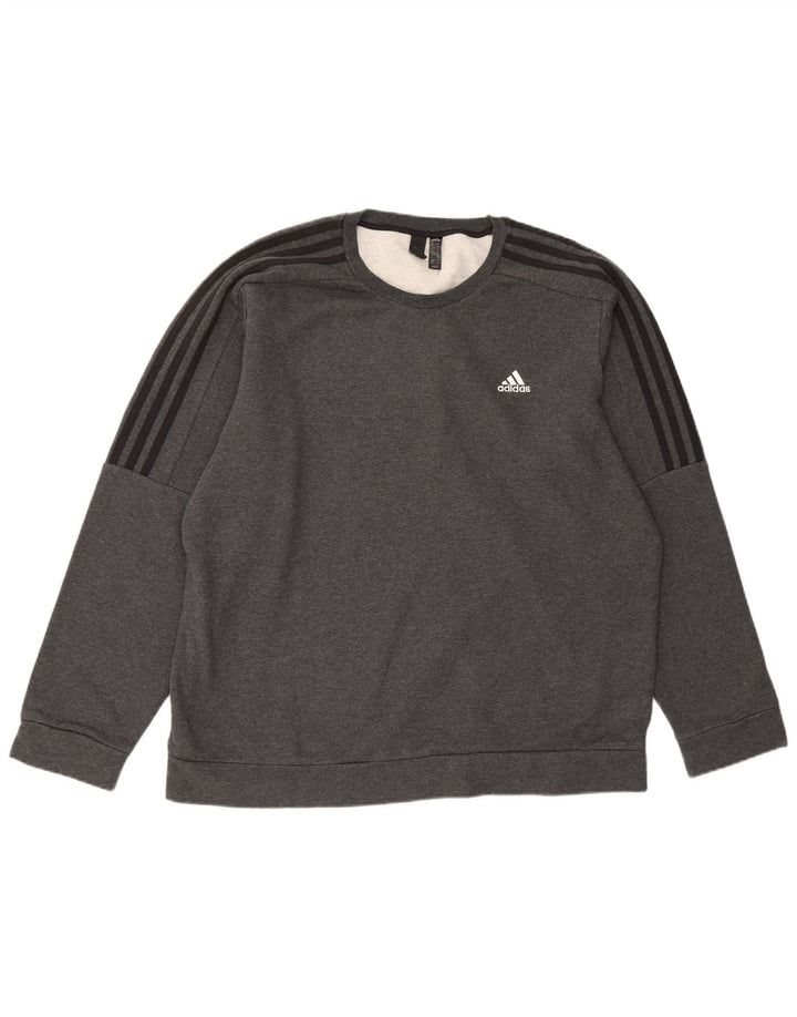 Adidas muška majica XL sivi pamuk