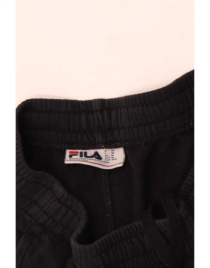 Fila muške sportske kratke hlače Srednje crni pamuk