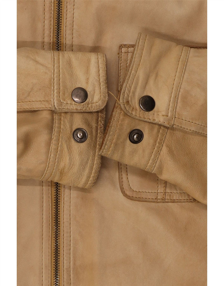 A.W.Dunmore muška kožna jakna UK 40 Large Beige