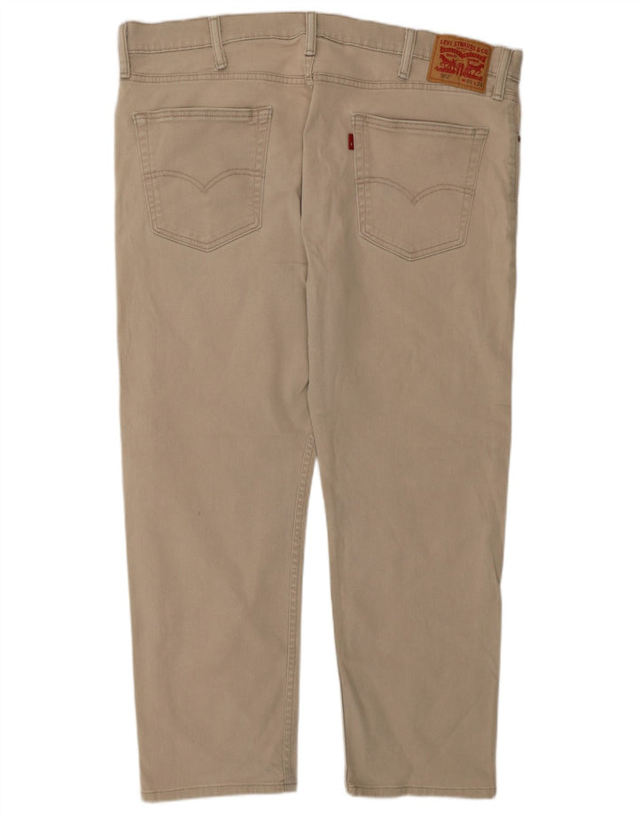 Levi's muške 502 sužene traperice W40 L27 bež