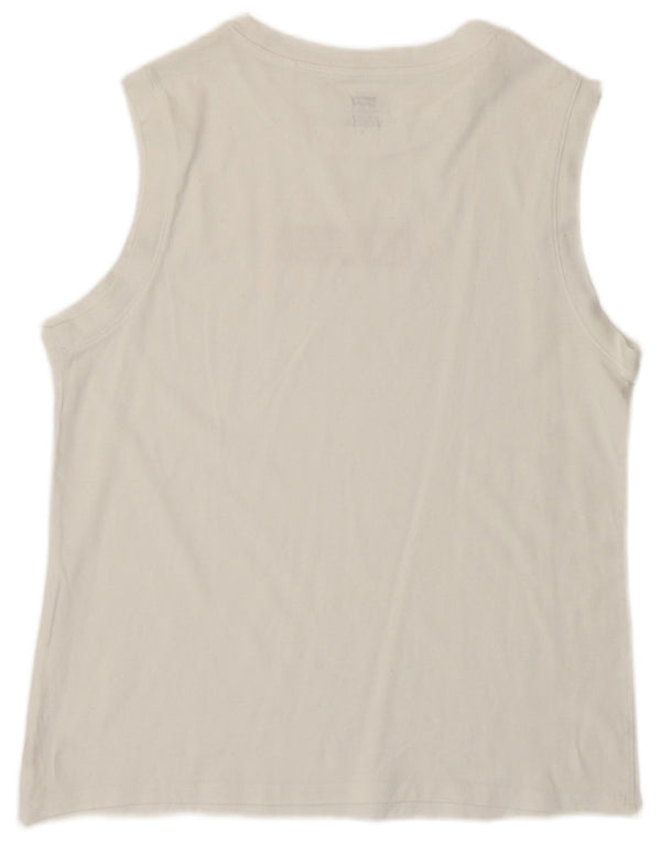 LEVI'S Ženska majica kratkih rukava s grafičkim motivima UK 12 Srednje bijela