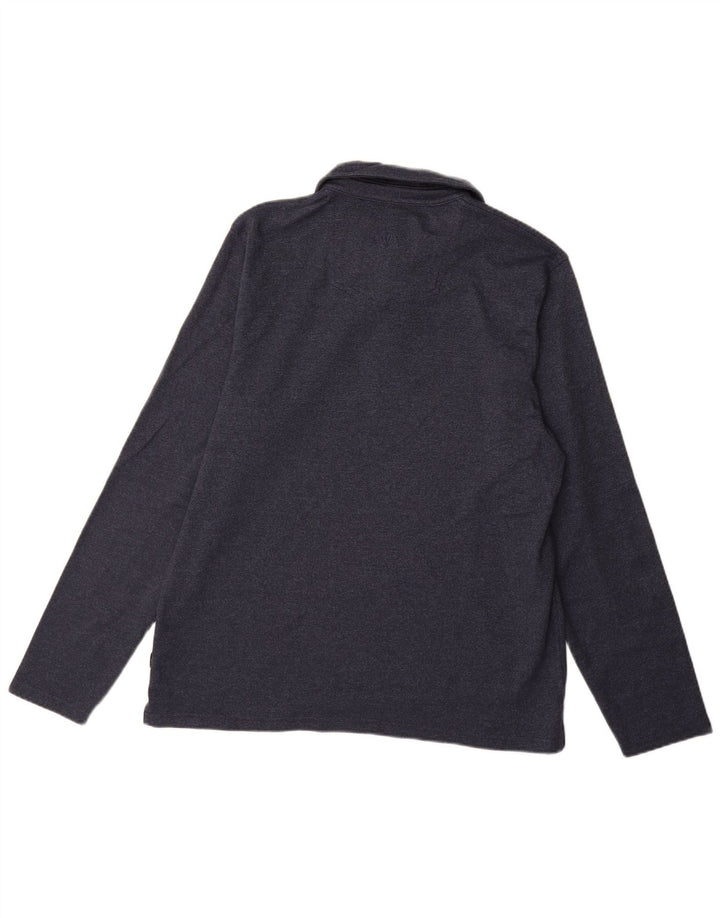 Fat Face muška polo majica dugih rukava XL tamnoplavi pamuk