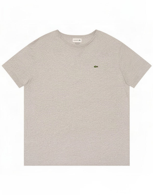 Lacoste muška majica kratkih rukava, veličina 8 3XL sivi pamuk