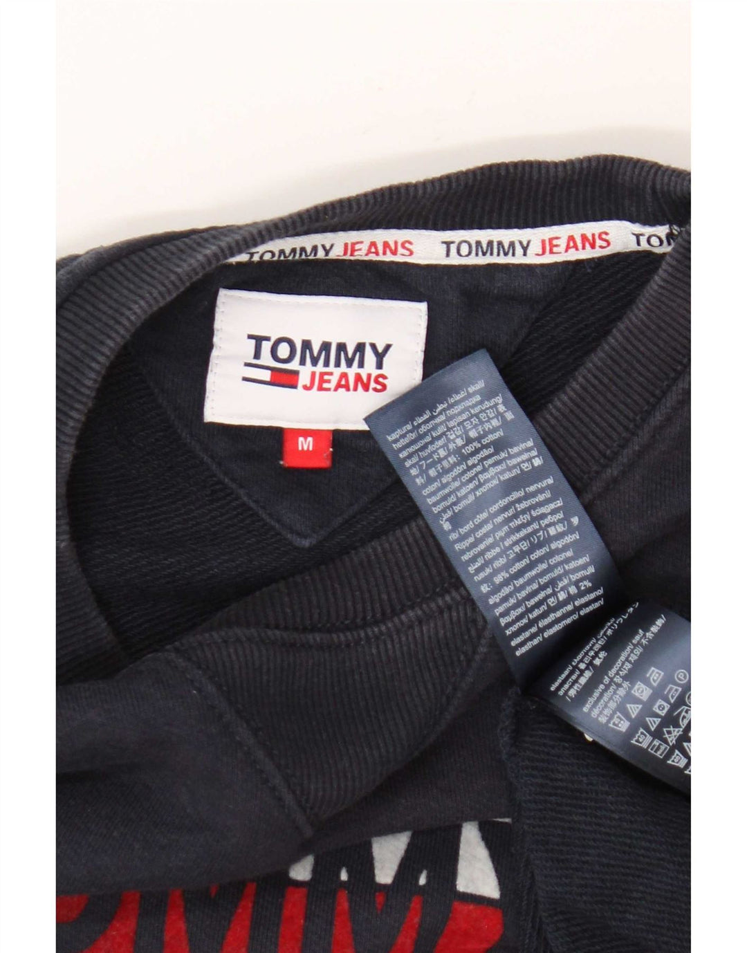 Tommy Hilfiger muška trenirka s grafičkim motivima, srednje tamnoplavi pamuk