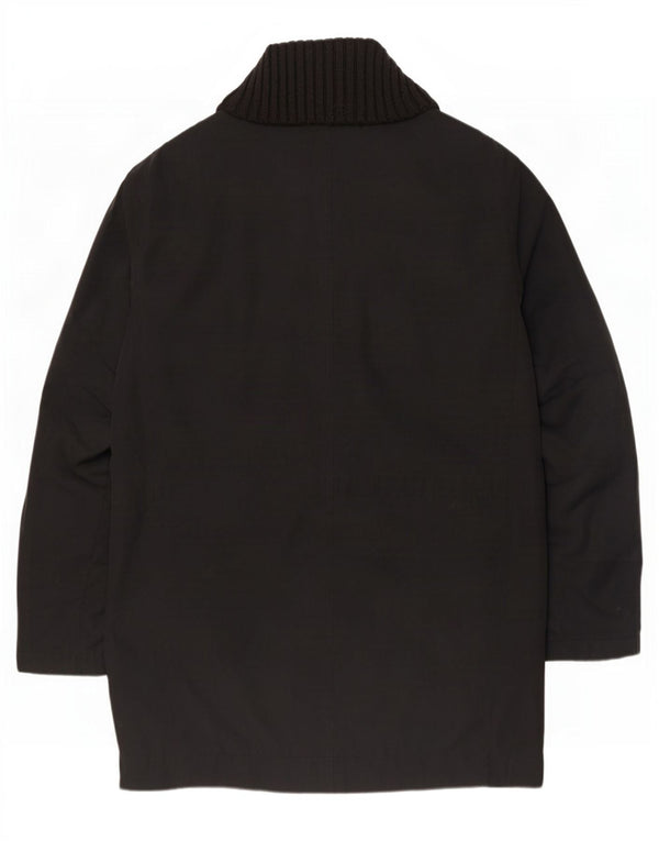 Muški kaput Hugo Boss UK 42 XL crni poliester