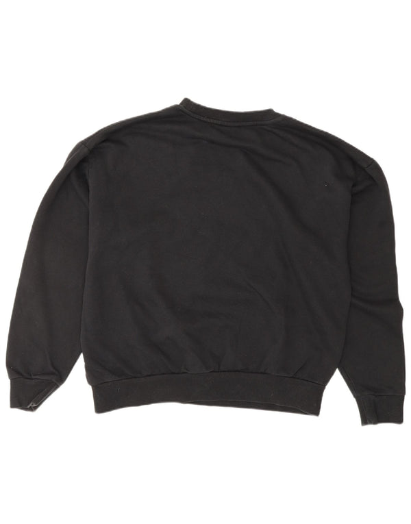 PUMA Ženski džemper s grafičkim motivima UK 14 Srednje crni pamuk