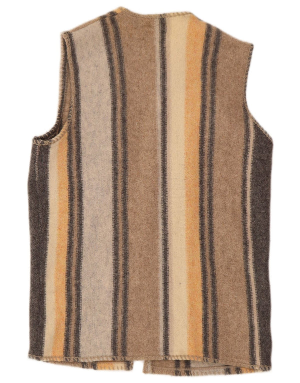 Benetton ženski džemper bez rukava UK 16 Veliki raznobojni vuneni