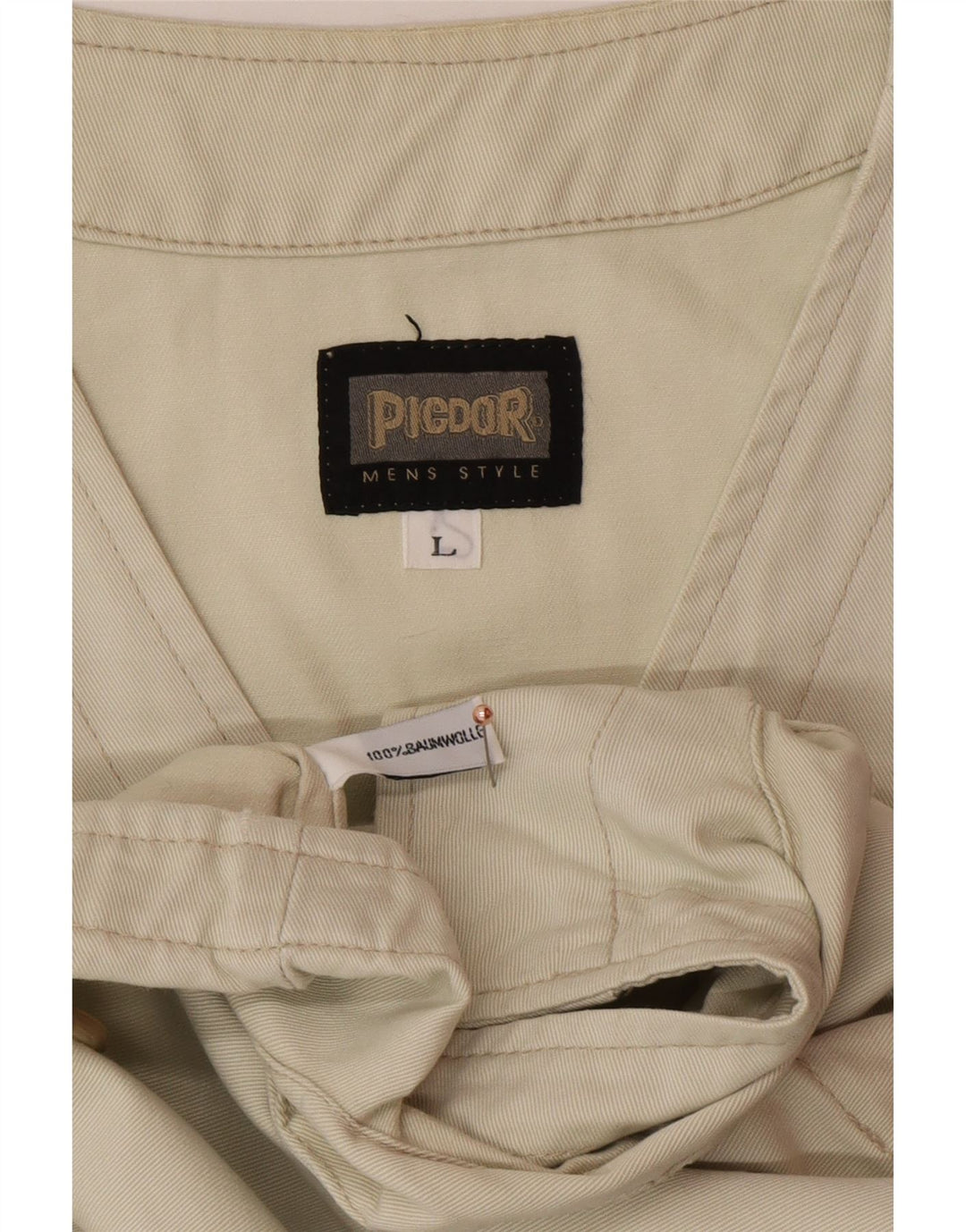 PICDOR Utility muška jakna UK 40 Large Beige Cotton
