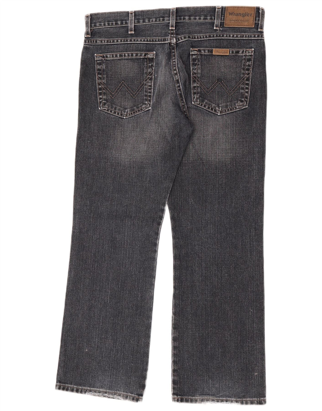 Muške traperice Wrangler Bootcut W34 L30 tamnoplavi pamuk