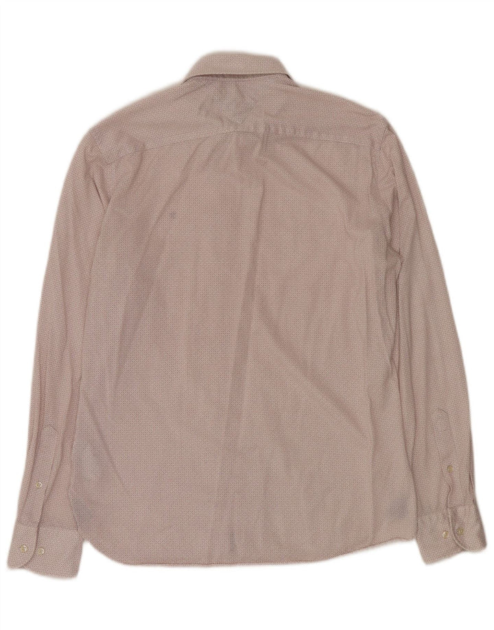 Tommy Hilfiger muška košulja standardnog kroja srednje bijele boje, geometrijski pamuk