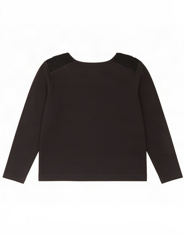 Massimo Dutti Ženska majica dugih rukava UK 14 Medium Black