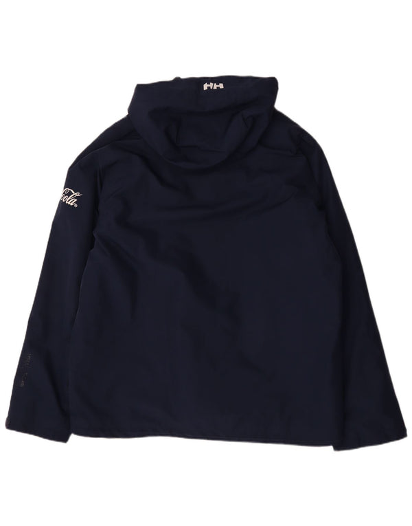 Helly Hansen muška vjetrovka s kapuljačom UK 42 XL tamnoplavi poliester