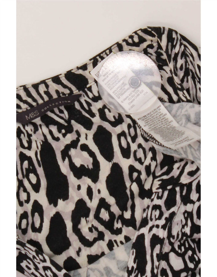 Top ženske bluze Marks & Spencer UK 20 2XL Višebojni životinjski print