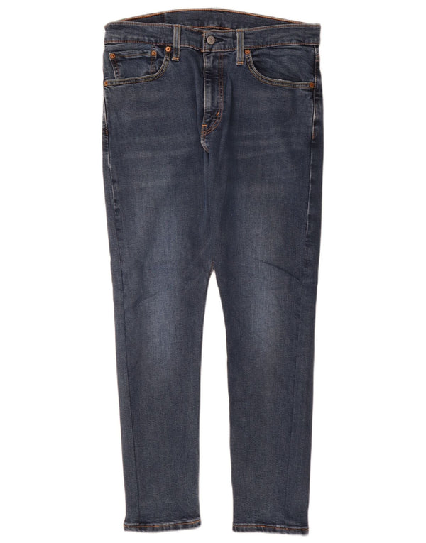 Levi's ženske 512 uske sužene traperice W32 L30 plavi pamuk
