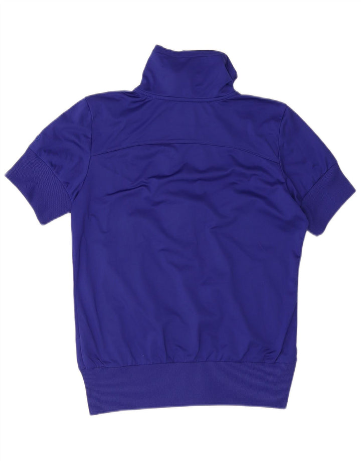 Nike ženska gornja jakna za trenirku UK 14 Medium Navy Blue Colourblock