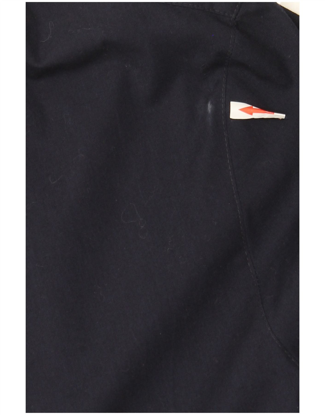 Vintage ženski prekomjerni kaput na dvije strane UK 18 XL tamnoplavi