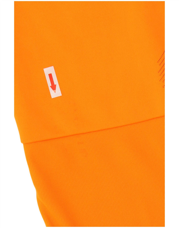 ADIDAS muške hlače za trenirku Climalite XL poliester narančaste boje