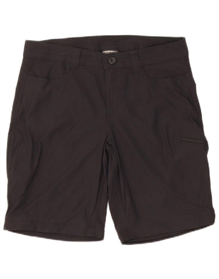 Eddie Bauer ženske planinarske kratke hlače US 8 Medium W30 crni najlon
