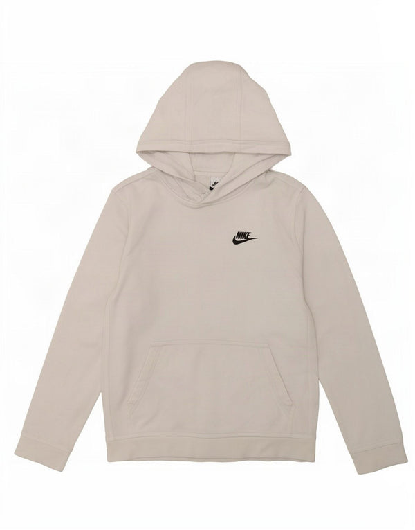 Nike majica s kapuljačom za dječake 12-13 godina, velika bijela pamučna majica