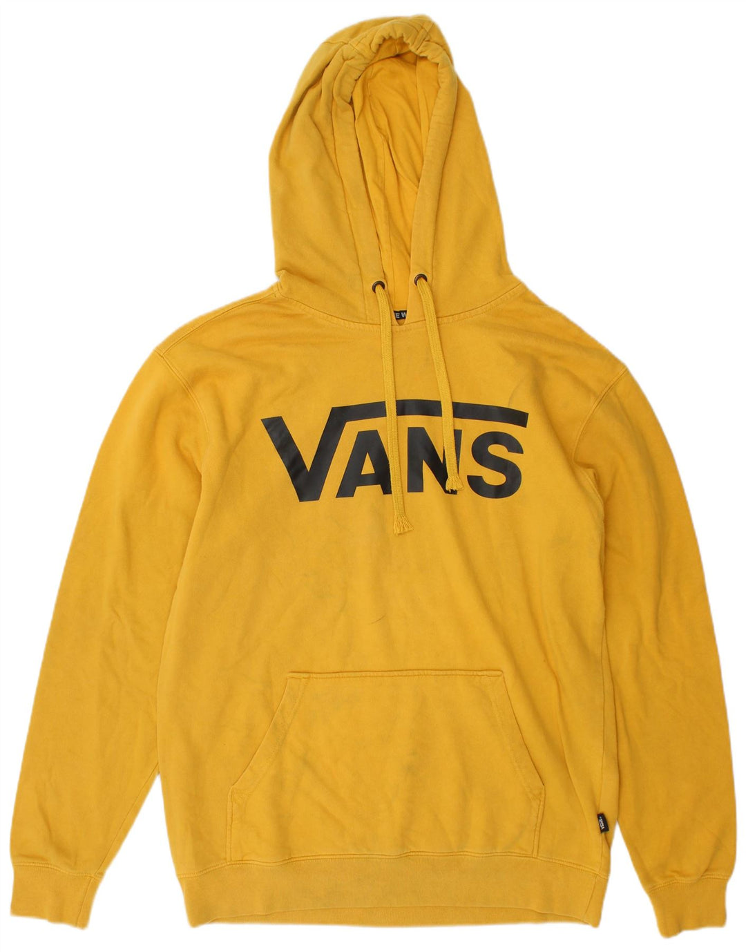 Vans muška majica s kapuljačom s kapuljačom, srednji žuti pamuk