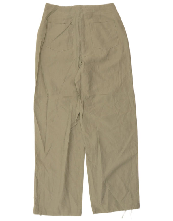 Marks & Spencer ženske ravne chino hlače UK 10 male W30 L31 Kaki