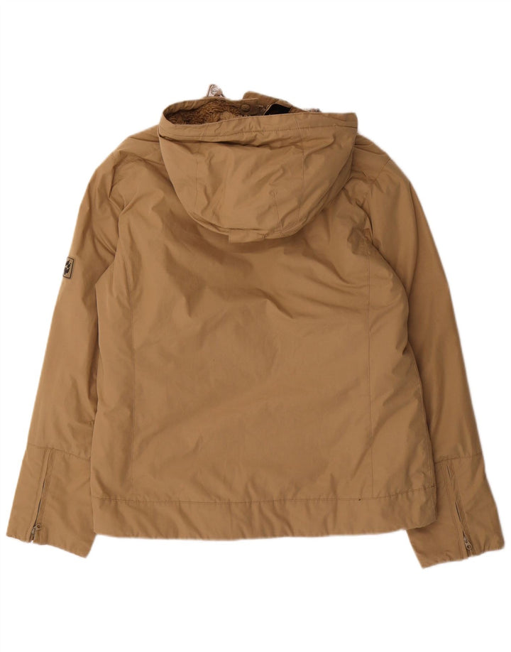 Jack Wolfskin ženska vjetrovka s kapuljačom UK 12 srednje bež boje