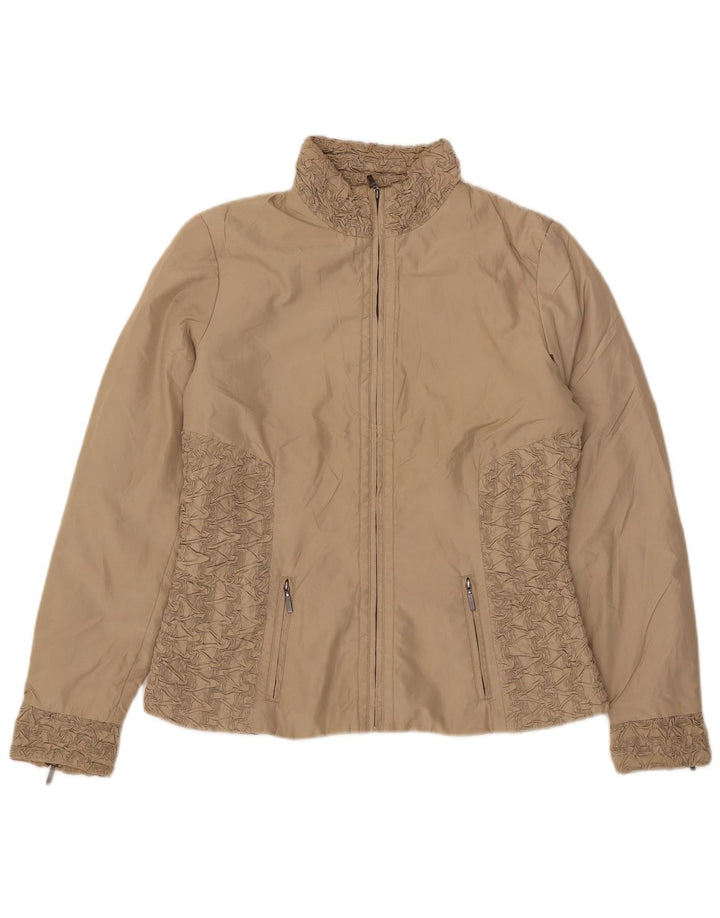 Zara ženska bomber jakna UK 14 srednje bež