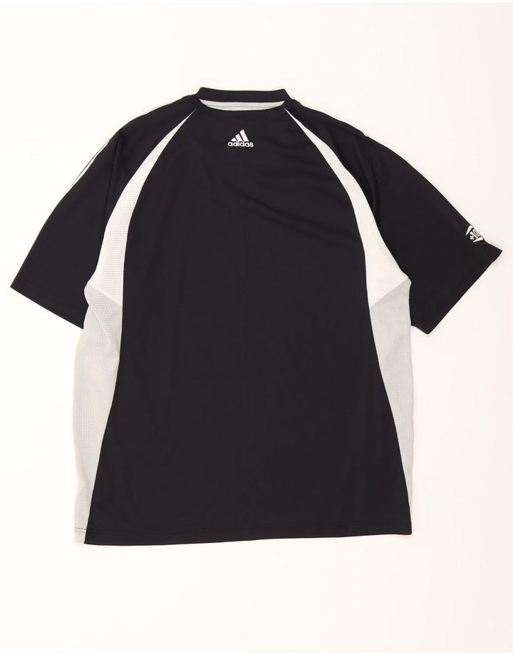 Adidas muška majica kratkih rukava velika crna poliesterska boja