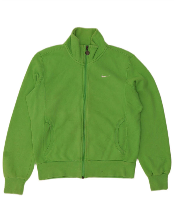 Nike ženska gornja jakna za trenirku UK 10/12 Srednje zeleni pamuk