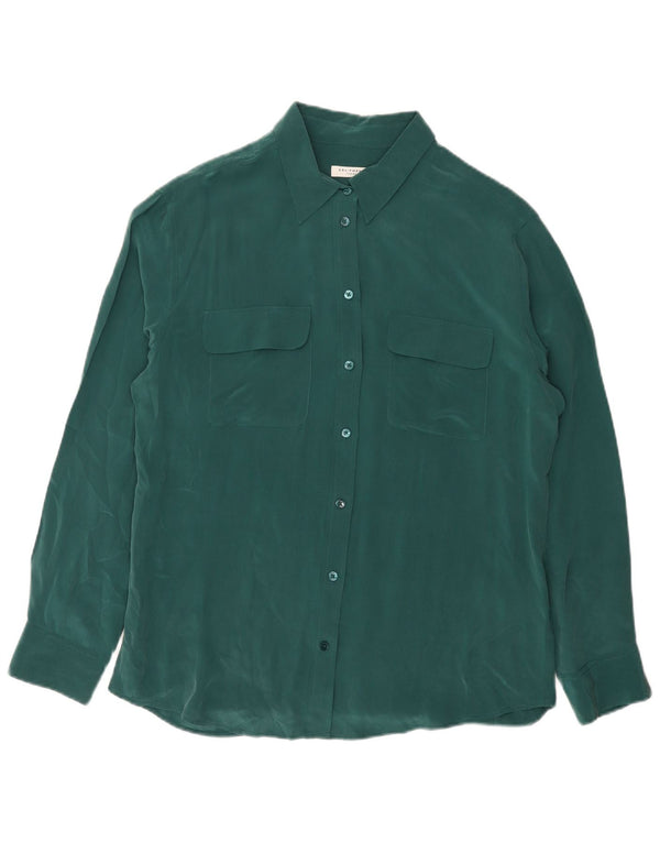 OPREMA Ženska košulja Bluza UK 16 Large Green Silk