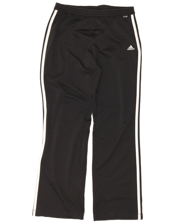 Adidas Ženske Regular Trenirke Hlače UK 14 srednje crne sportske