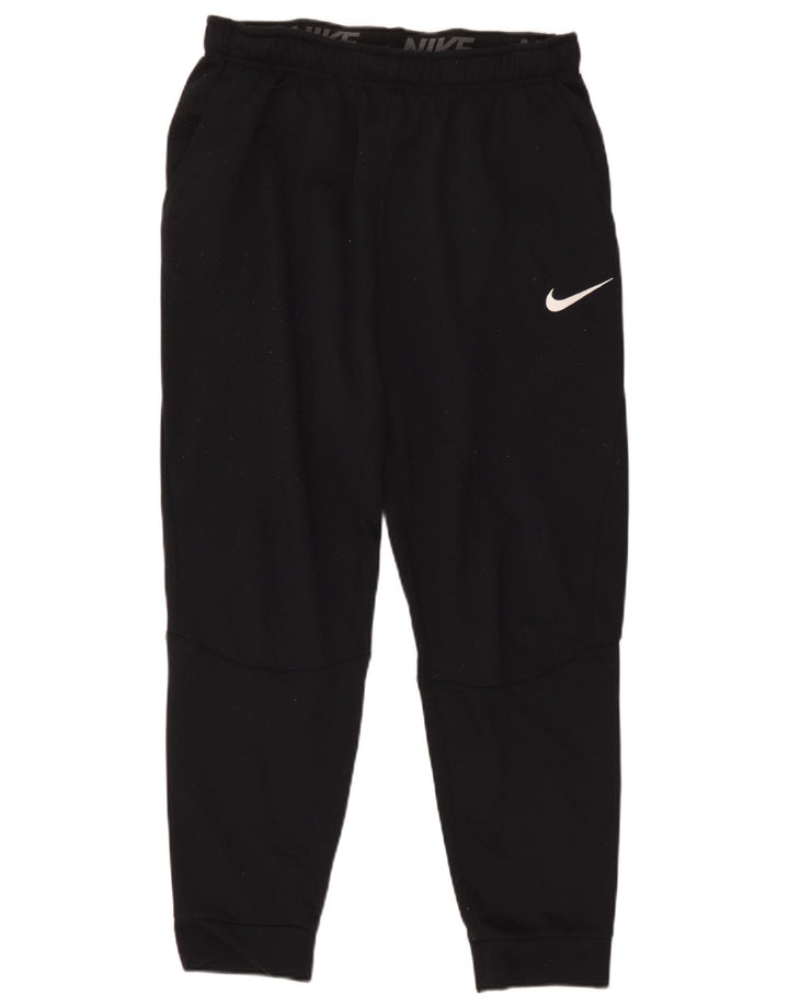 Nike Dri Fit Trenirka Hlače Joggers Veliki crni poliester